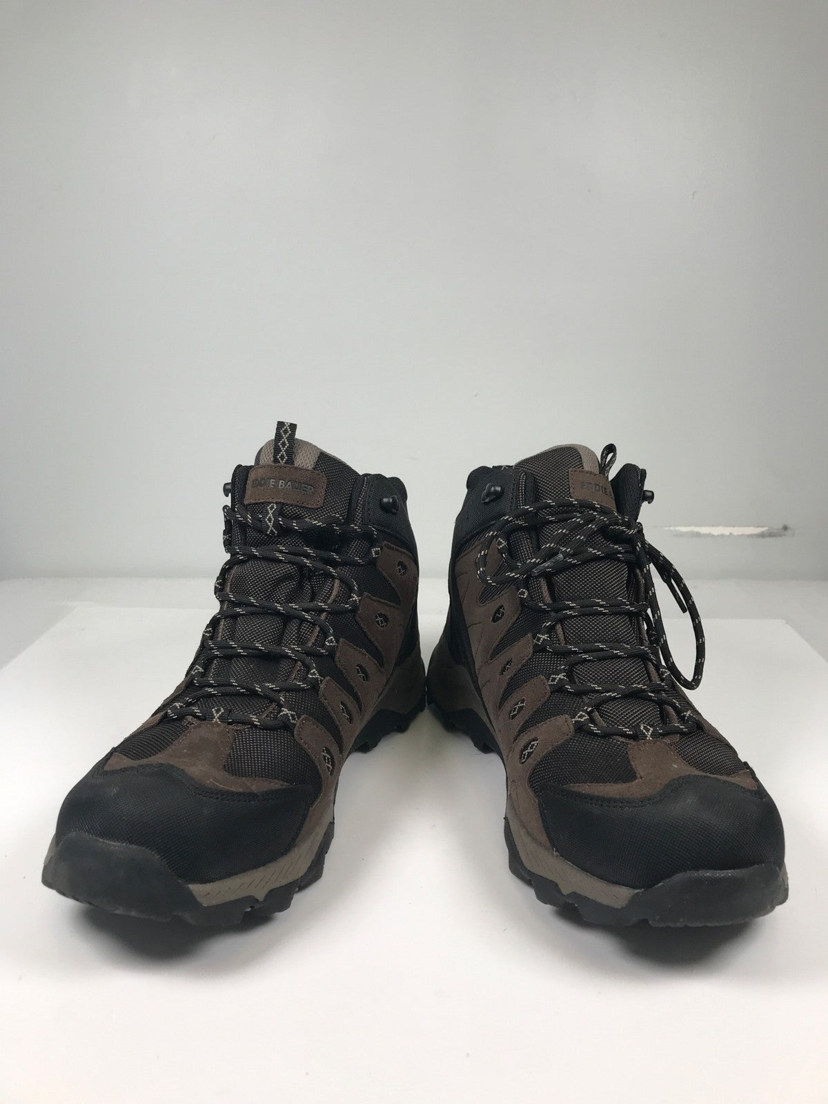 Eddie Bauer Men’s Brown Suede Maple Ridge Winter Hiking Boots - 13