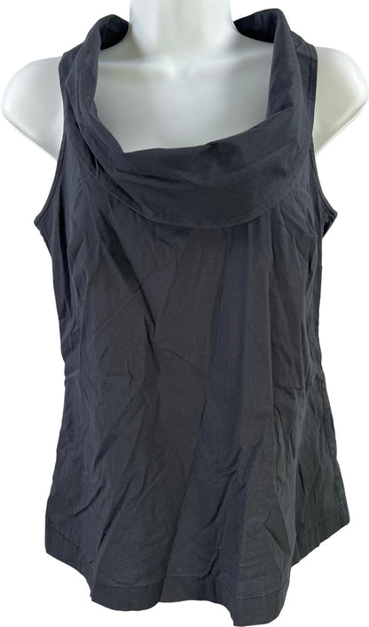 Ann Taylor Women’s Black Cowl Neck Sleeveless Blouse - 0