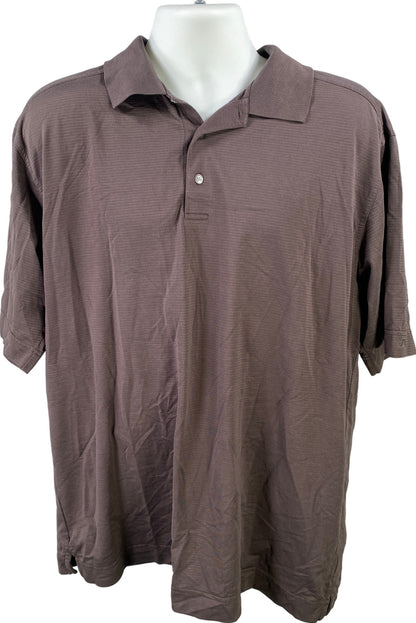 Cutter and Buck Men’s Gray Short Sleeve Polo Shirt - XL