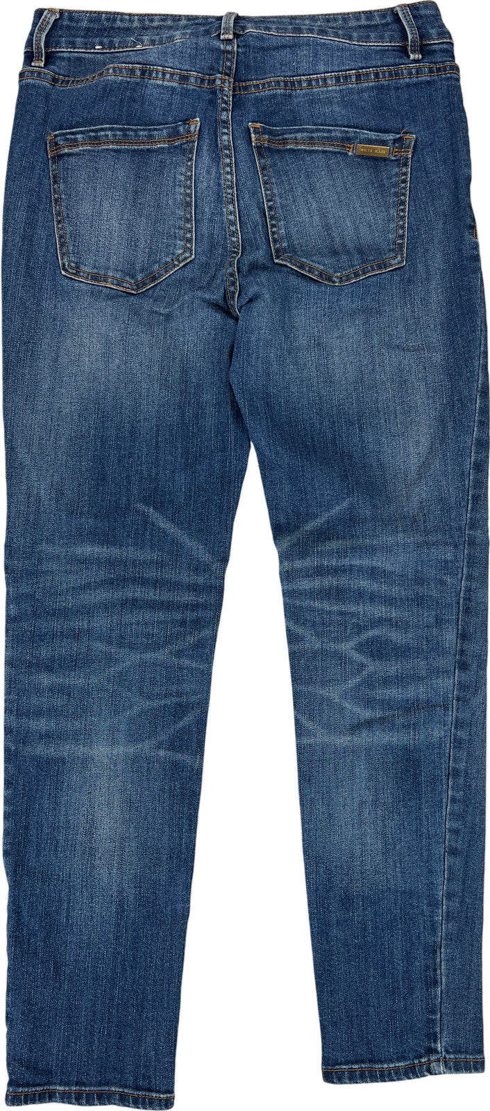 White House Black Market Women’s Medium Wash The Skinny Crop Jeans - 0