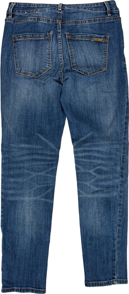 White House Black Market Women’s Medium Wash The Skinny Crop Jeans - 0