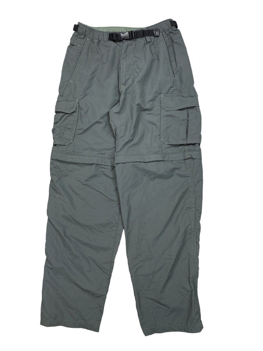 REI Men's Green Nylon Hiking Convertible Pants - Sx30