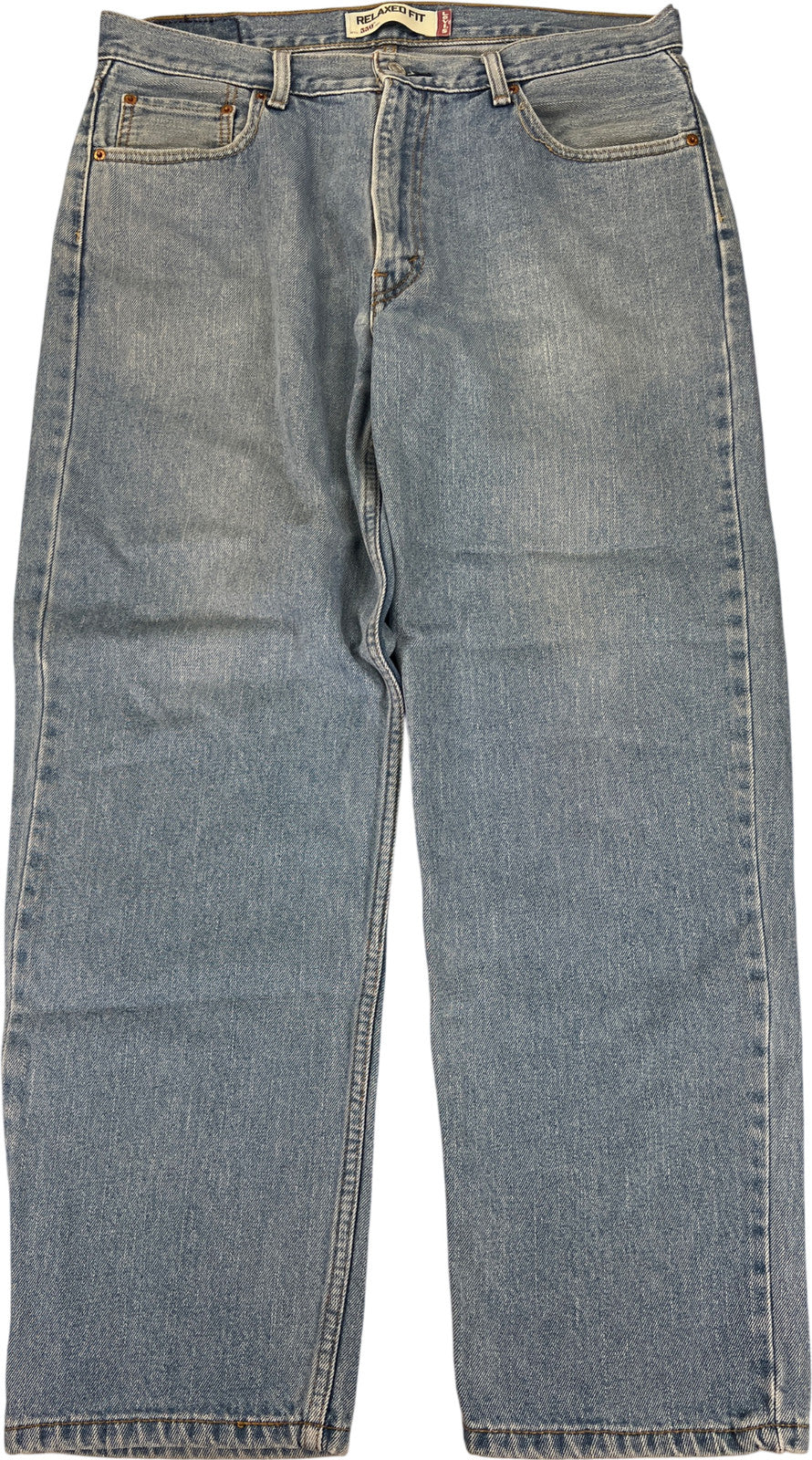 Levi’s Men’s Light Wash 550 Relaxed Fit Denim Jeans - 36x30