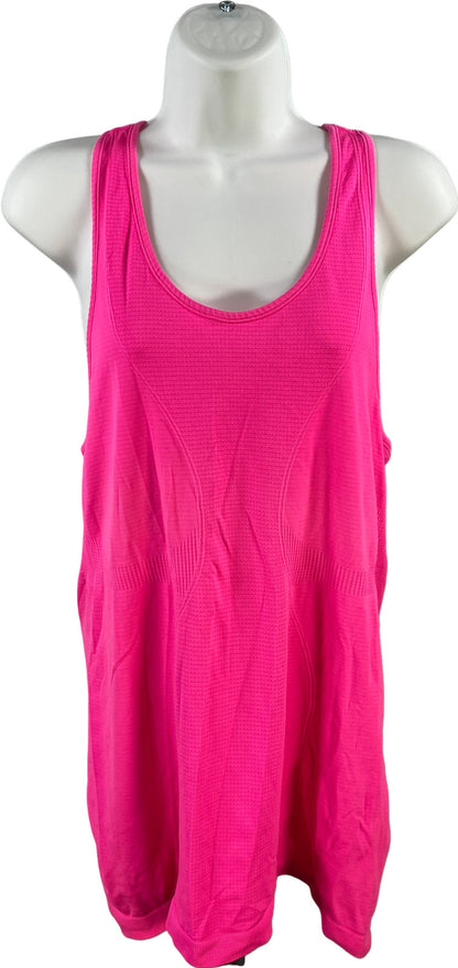 Zyia Active Women’s Bright Pink Racerback Athletic Tank Top - L