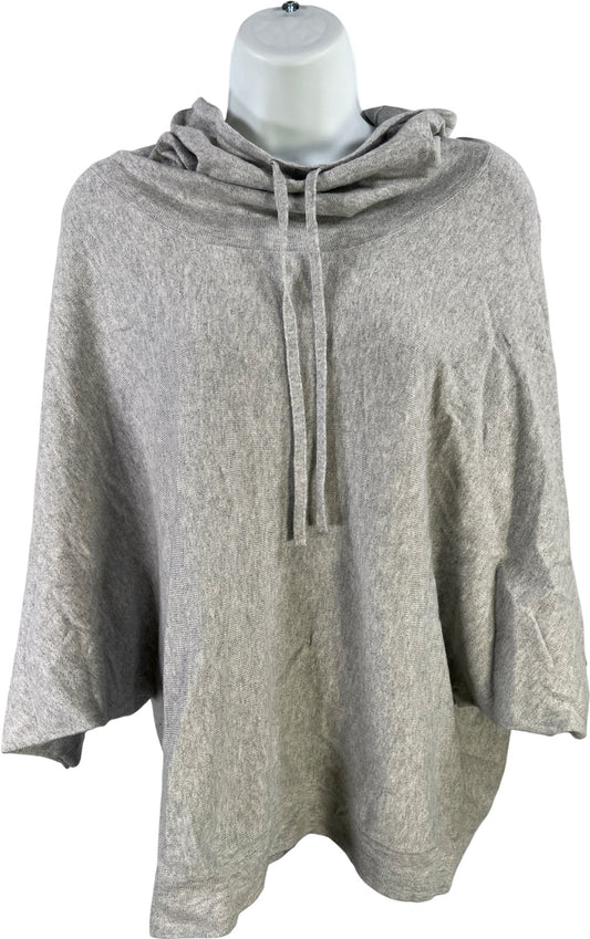Pure J.Jill Women’s Gray 1/2 Sleeve Cowl Neck Sweater - M