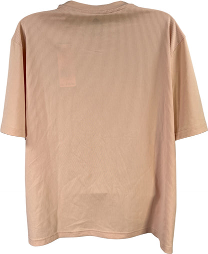 Adidas Women’s Pink Blush Short Sleeve U for U Training Athletic T-Shirt - XL