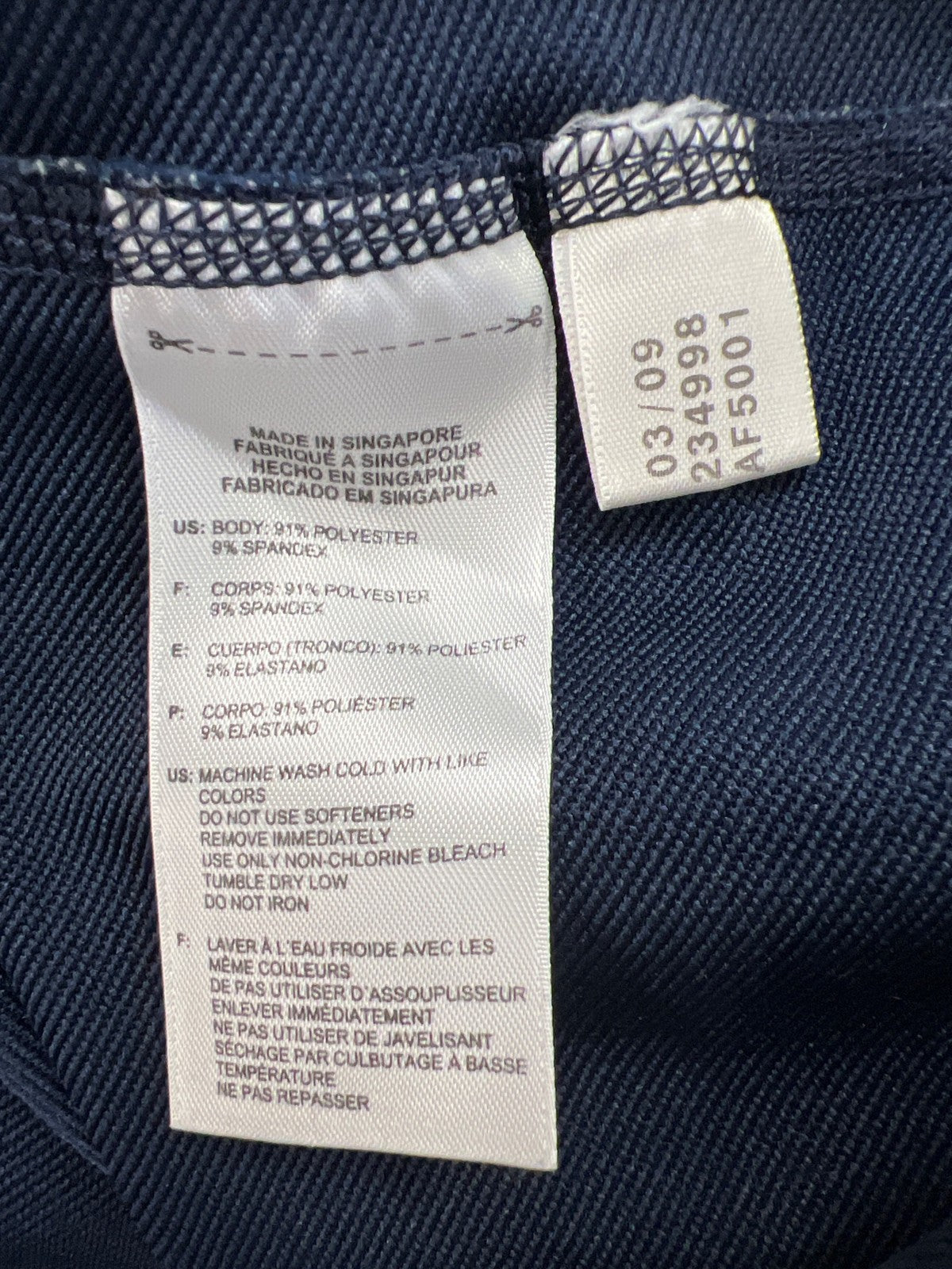 Adidas Team Men’s Blue Mock Neck Performance Long Sleeve Athletic Shirt - XL