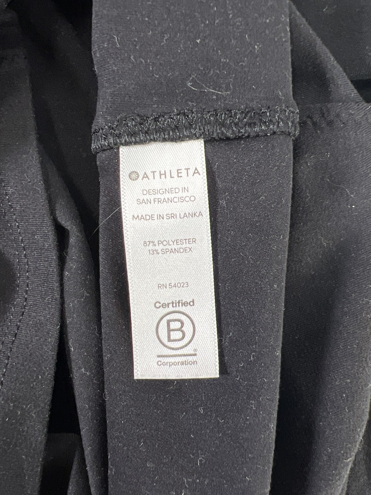 Athleta Women’s Black Limitless Short Sleeve Athletic Shirt - S