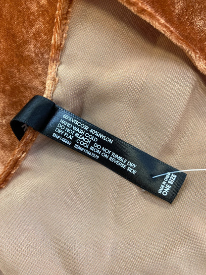 Torrid Women’s Light Brown Velvet/Mesh Long Ruana Top - Plus One Size