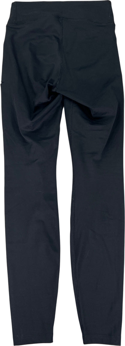 Nike Women’s Black Dri-Fit Athletic Leggings W/ Pockets - S