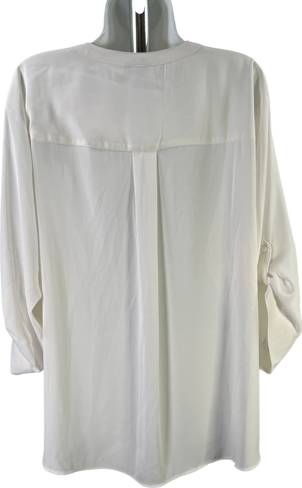 Torrid Women’s White Harper 1/2 Sleeve V-Neck Pullover Blouse - Plus 3
