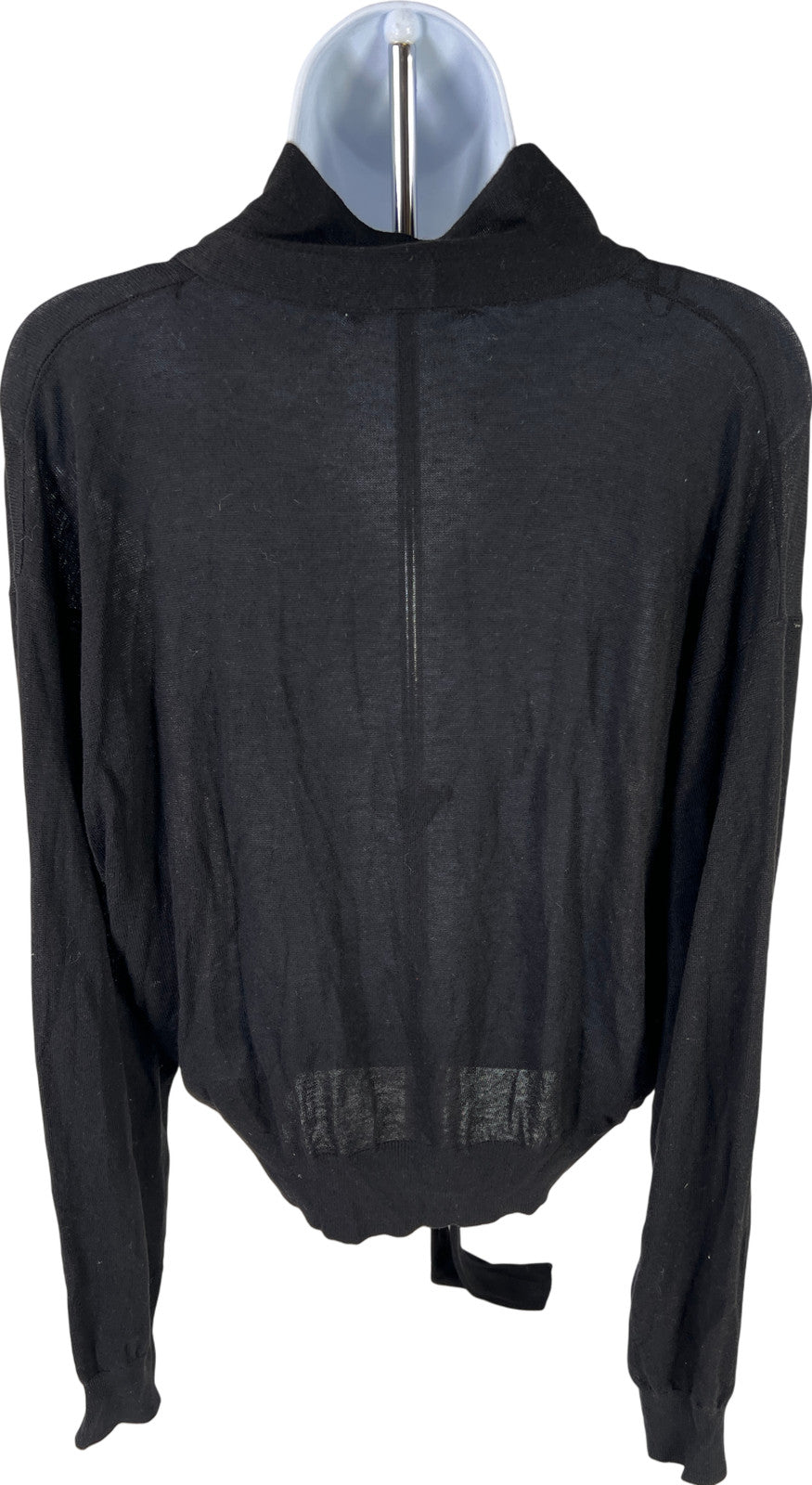 NEW Zara Women’s Black Knitwear Halter Tie Sweater - L