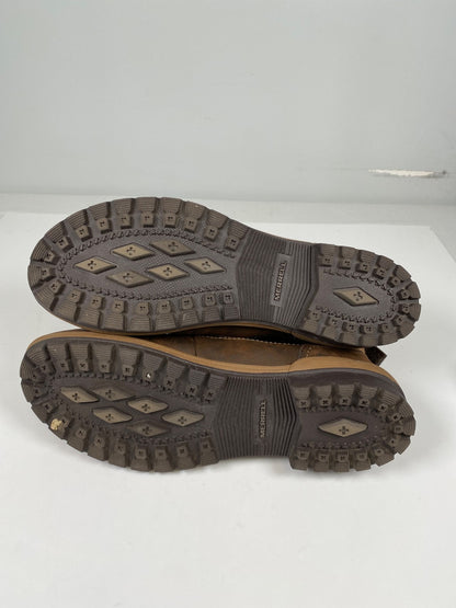 Merrell Women’s Brown Suede Emery Pull On Short Ankle Boots - 11