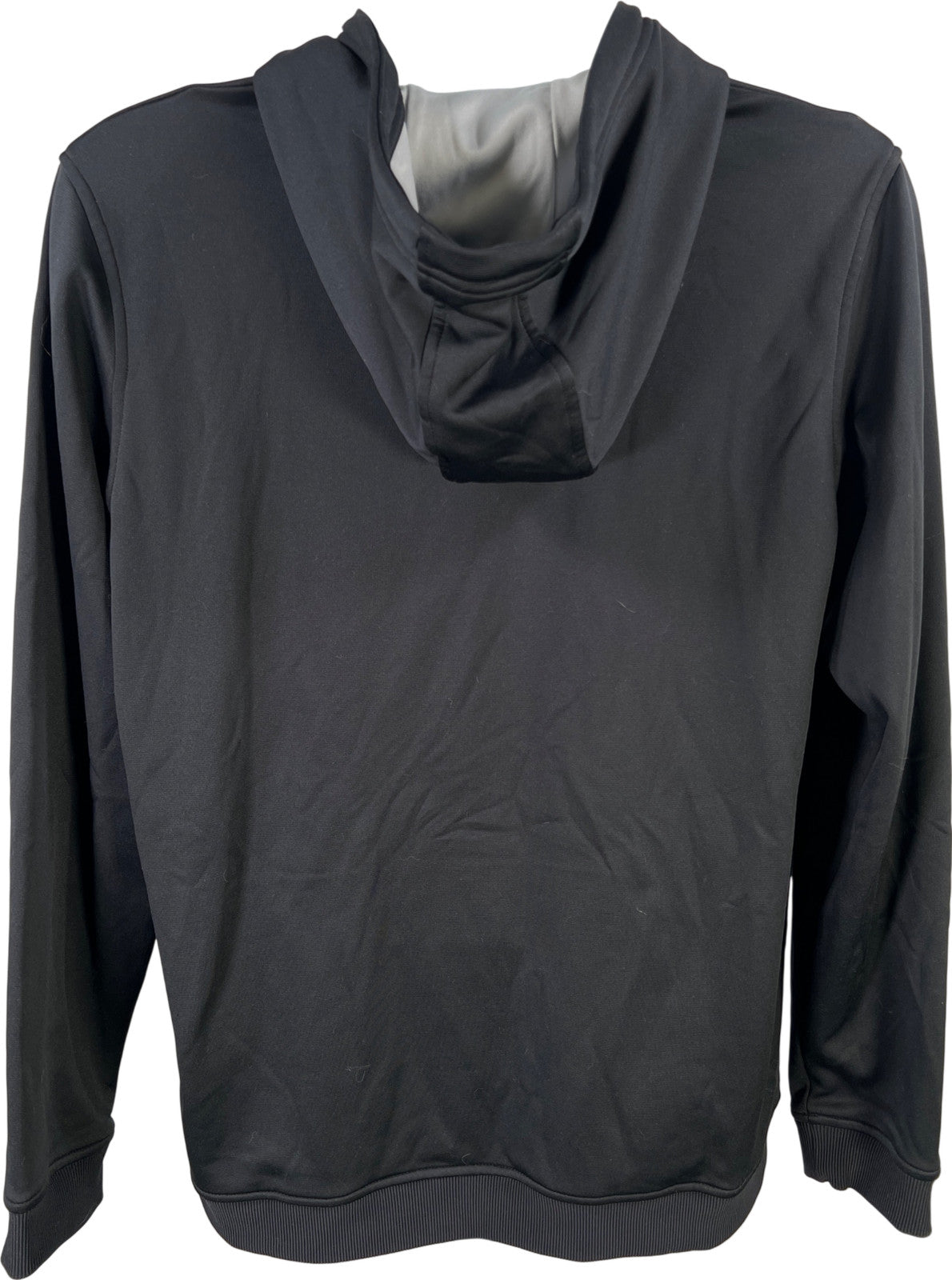 Under Armour Men’s Black Fleece Lined Circle ColdGear Pullover Sweatshirt - L