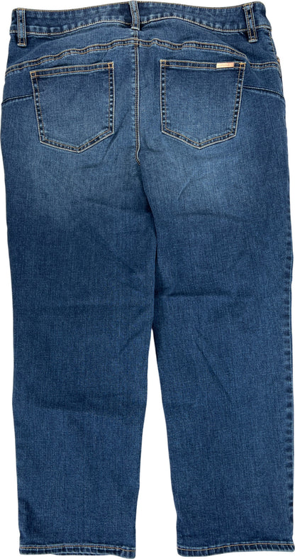 Chico’s Women’s Medium Wash So Lifting Cropped Denim Jeans - 1.5/US 10