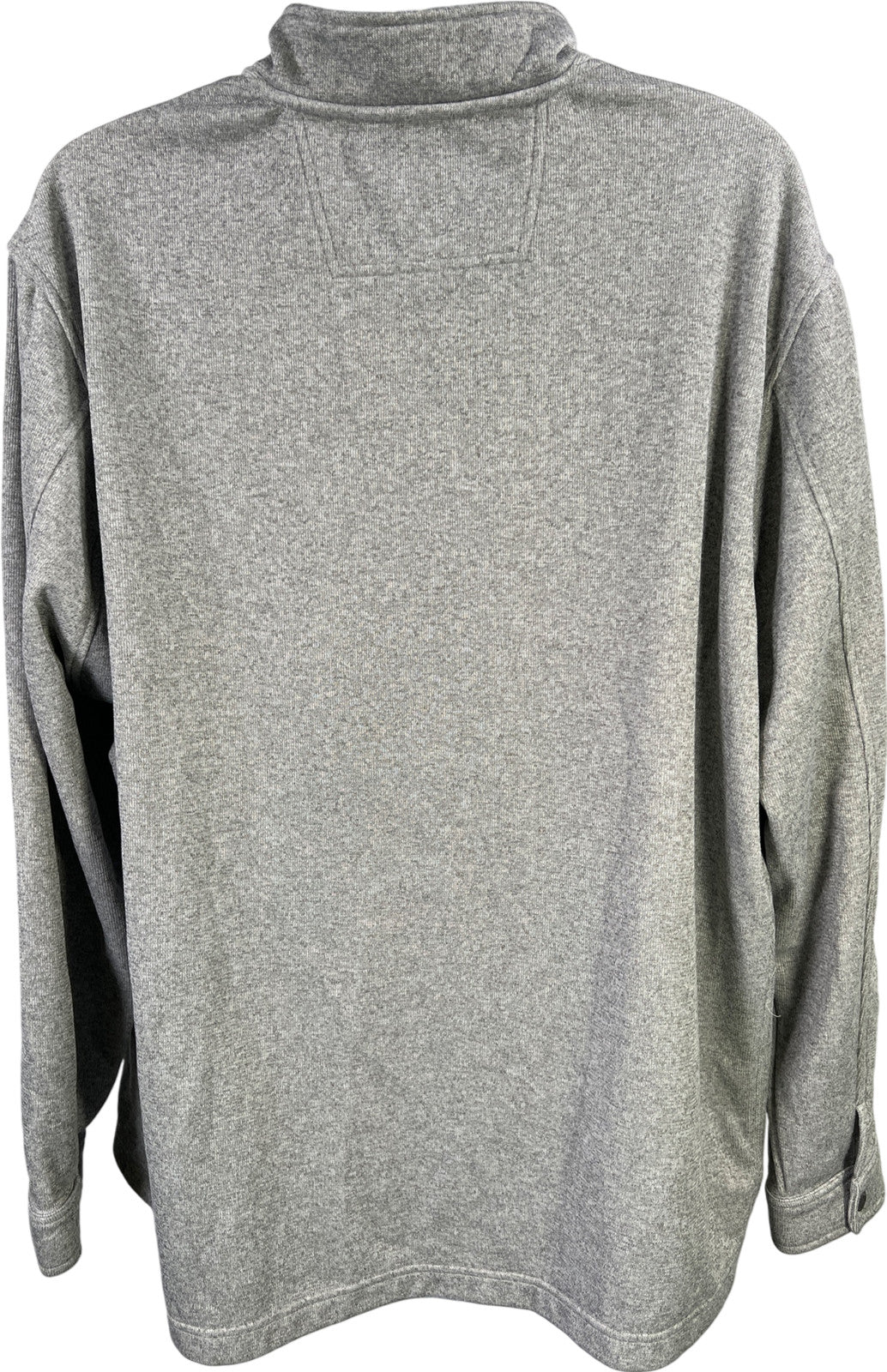 Duluth Trading Men’s Gray Fleece Lined Silver Lining Pullover Sweater - 3XL