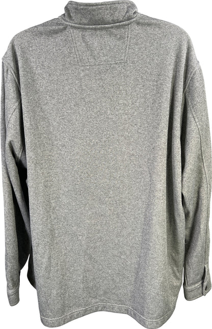 Duluth Trading Men’s Gray Fleece Lined Silver Lining Pullover Sweater - 3XL
