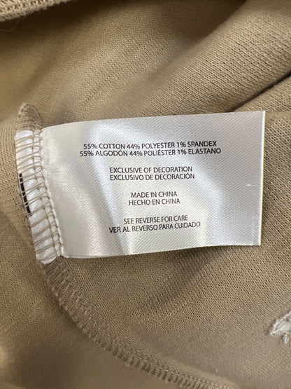 Banana Republic Men’s Beige Long Sleeve Waffle Knit Shirt - M