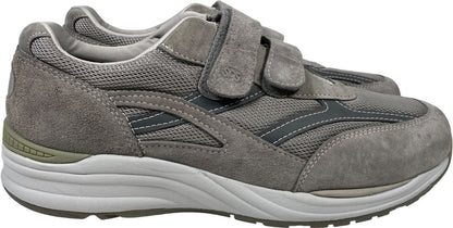 SAS Men’s Gray Suede Comfort Walking Sneakers - 12 Wide