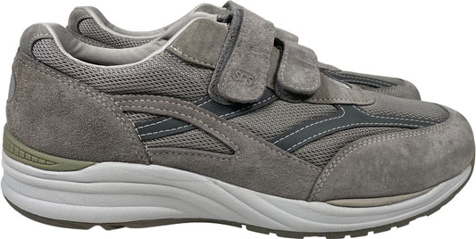 SAS Men’s Gray Suede Comfort Walking Sneakers - 12 Wide