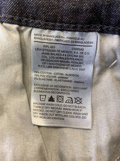 Levi’s Women’s Dark Wash Stretch Mid Rise Slim Boyfriend Jeans - 20