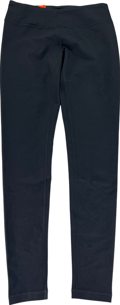 Zeltek Women’s Black Slim Fit Athletic Full Length Leggings - S