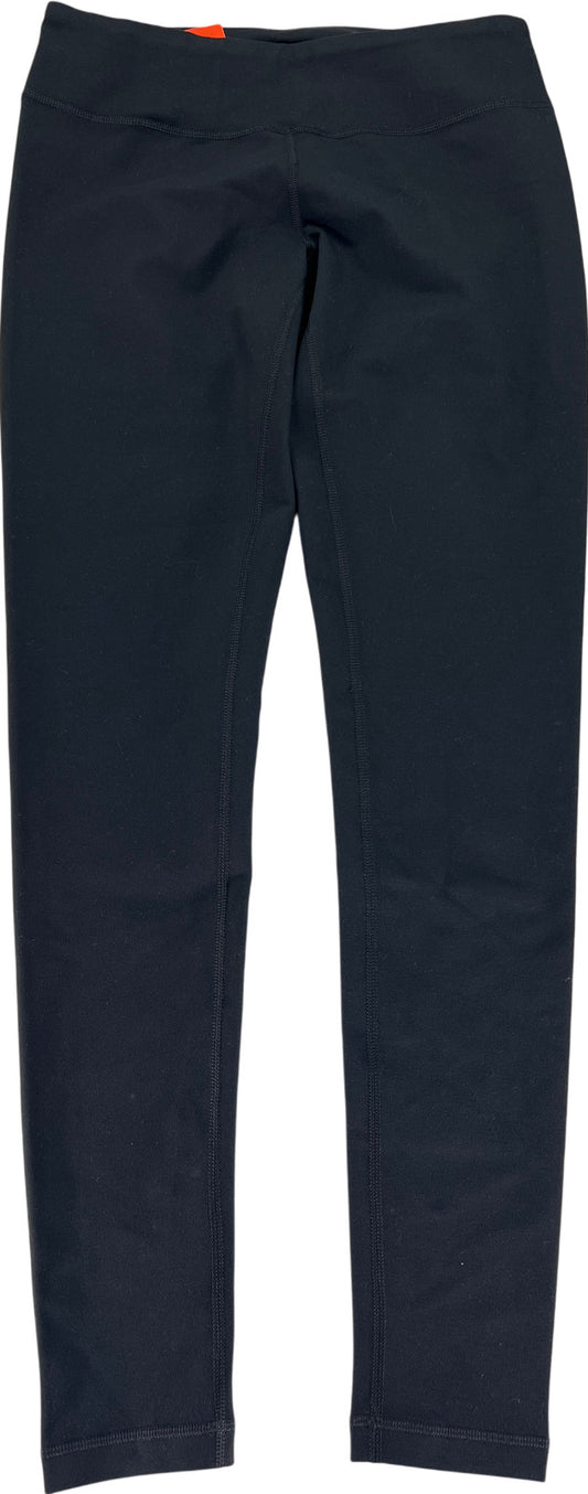 Zeltek Women’s Black Slim Fit Athletic Full Length Leggings - S