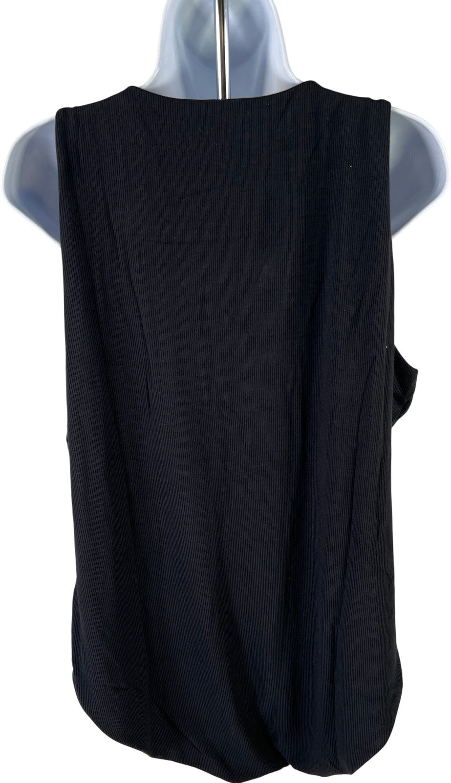 Soma Women’s Black Ribbed High Neck Sleeveless Bodysuit - XXL