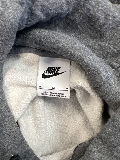Nike Sportswear Unisex Gray Clubfleece Pullover Hoodie Sweatshirt - M