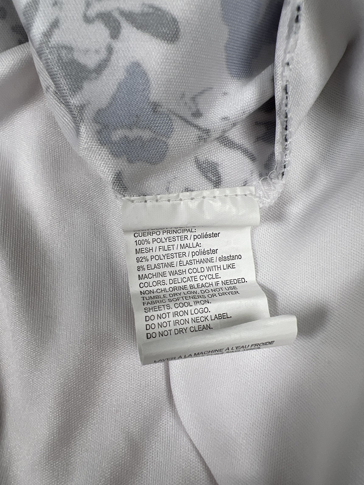 Callaway Women’s White 1/4 Zip Short Sleeve Athletic Golf Shirt - S