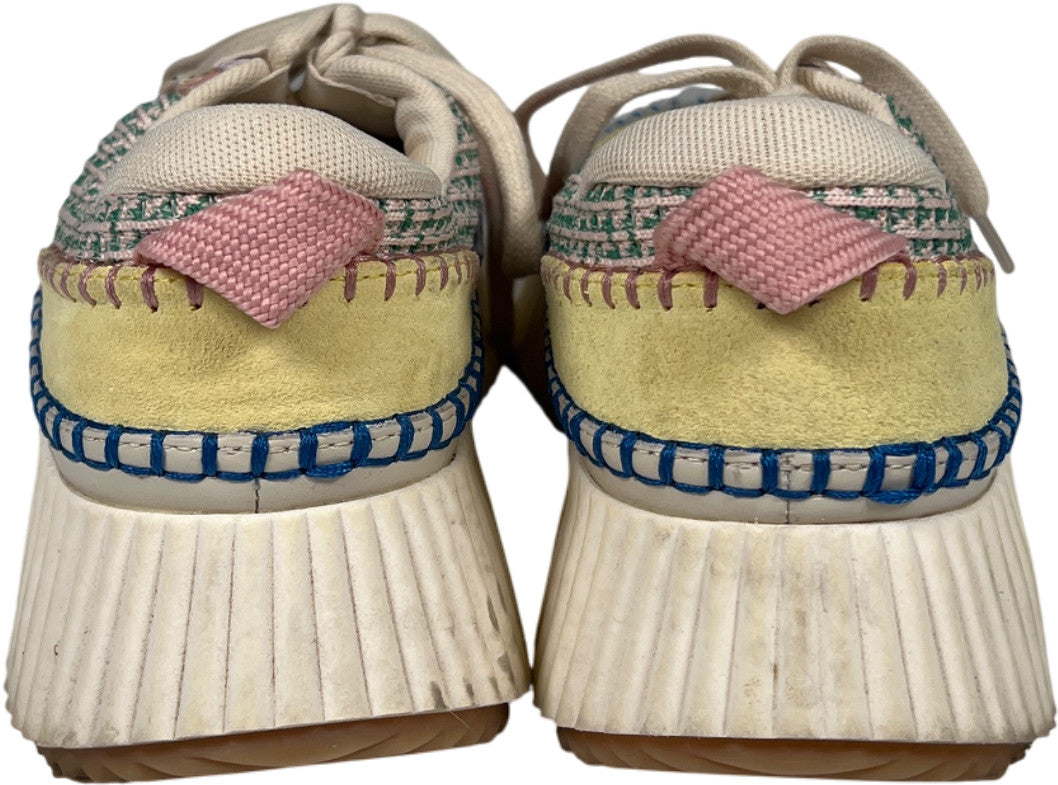 Dolce Vita Women’s Multi-Color Dolen Funfetti Knit Platform Sneakers - 8.5