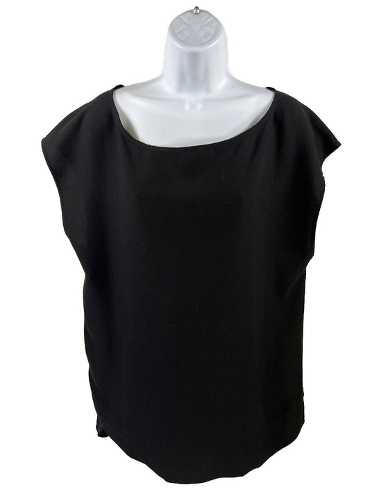 Banana Republic Women's Black Sleeveless Layered Blouse - XL