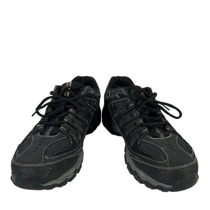 Skechers Men's Black After Burn Memory Foam Shoes - 12