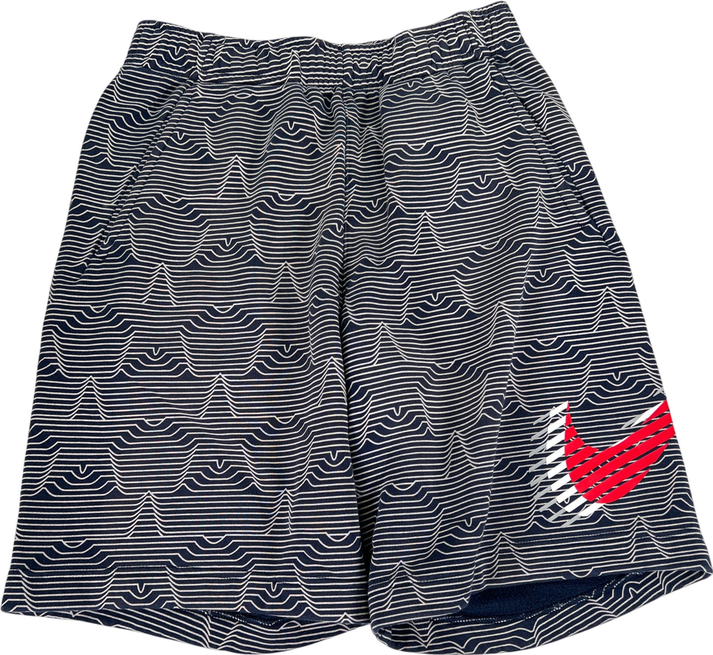 Nike Sportswear Men’s Blue Club Fleece Star Print Sweat Shorts - S