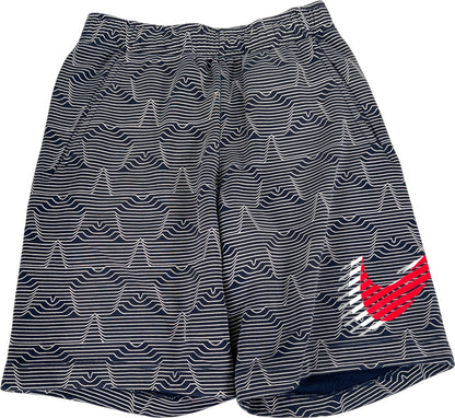 Nike Sportswear Men’s Blue Club Fleece Star Print Sweat Shorts - S