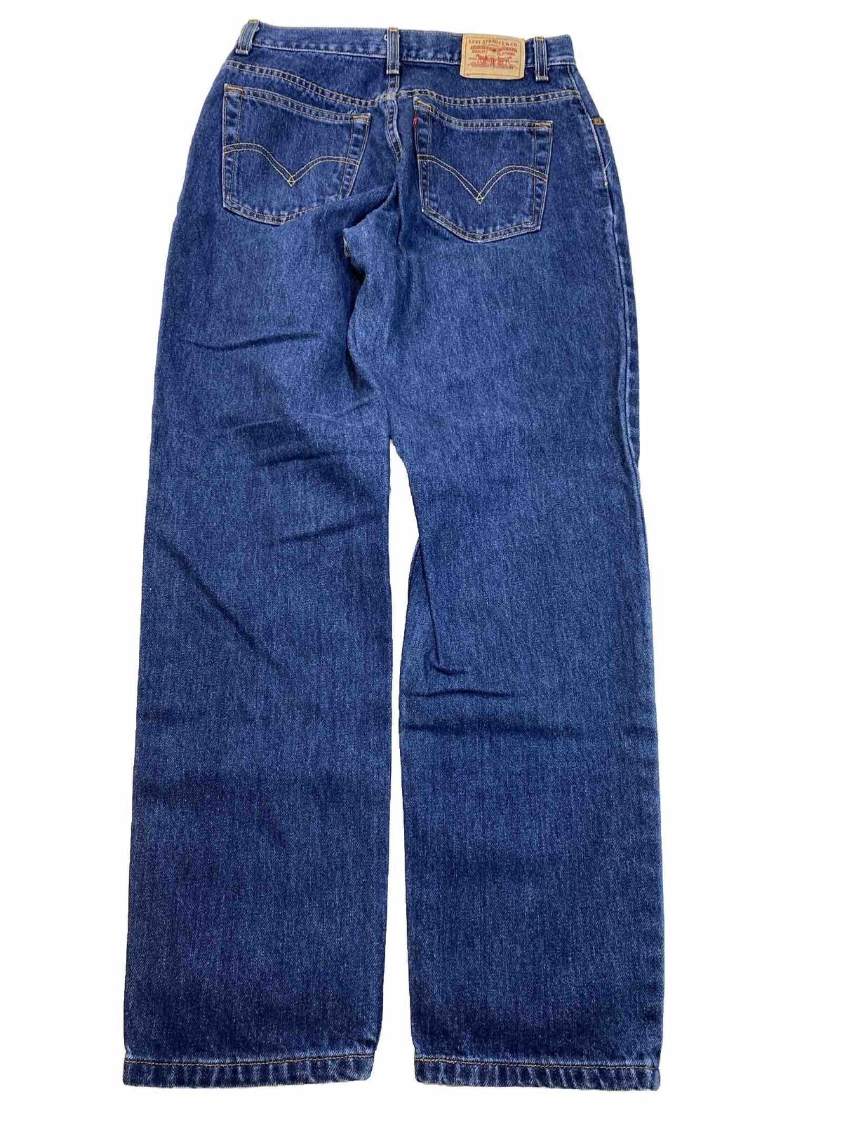 Levi's Women's Dark Wash 550 Relaxed Tapered Jeans - 10 M
