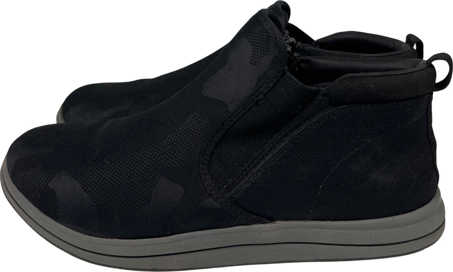 Clarks Cloudsteppers Women’s Black Camoflauge Breeze Clover Booties - 7