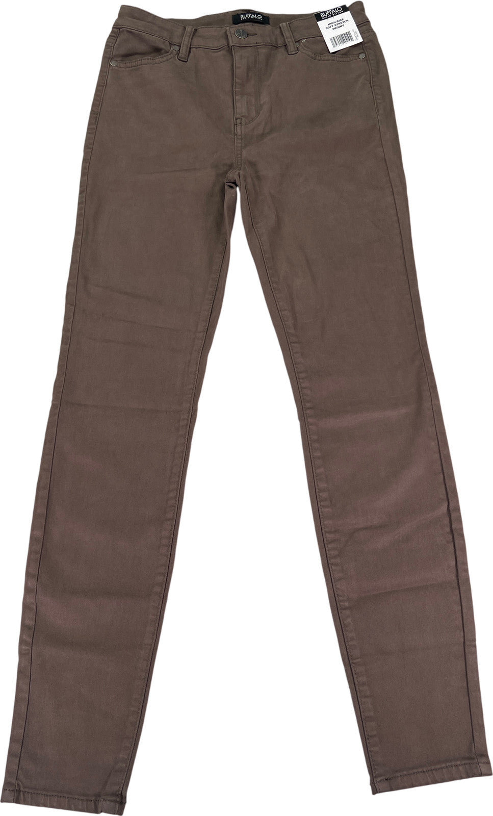 Buffalo David Bitton Women’s Brown Hanna High Rise Stretch Skinny Jeans - 2/26