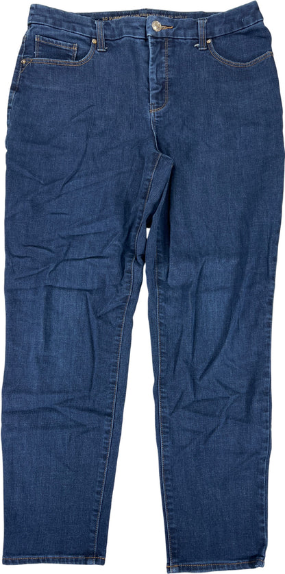 Chico’s Women’s Dark Wash So Slimming Slim Leg Ankle Jeans - 0.5/US 6