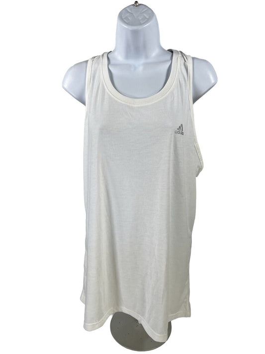 NEW adidas Women's White Sleeveless Ultimate Tank Top - XL