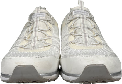 Skechers Women’s White Gratis Memory Foam Slip On Sport Sneakers - 11