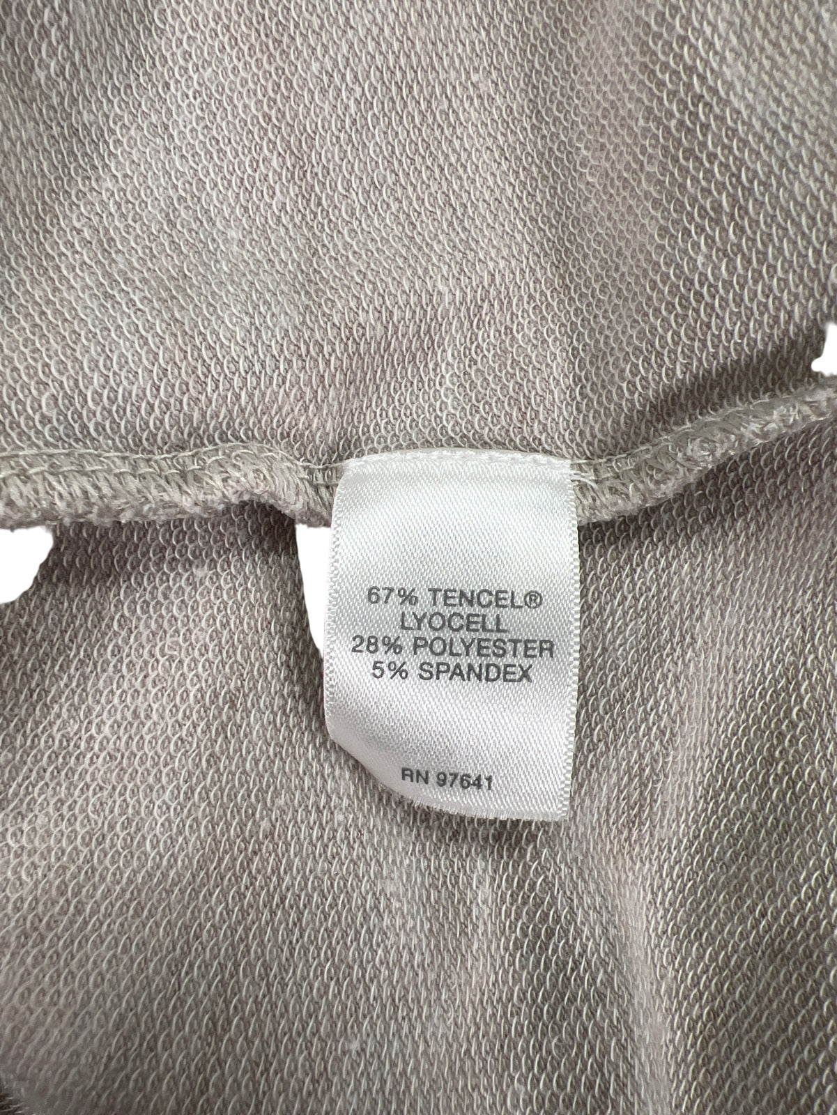 Pure J.Jill Women’s Light Beige Long Sleeve T-Shirt Dress - S