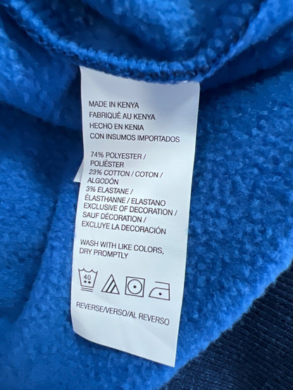 Izod Men’s Blue Advantage Performance Stretch 1/4 Zip Pullover Sweater - 3XL