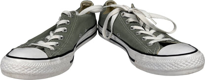 Converse Unisex Gray Canvas Low Top Sneakers - Women’s 8