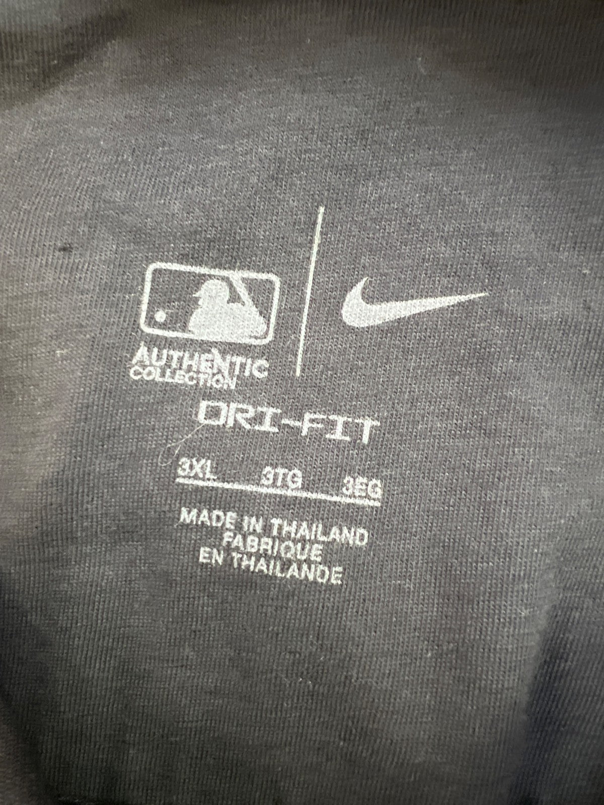 Nike Baseball Men’s Blue MLB Dri-Fit Detroit Tigers Sleeveless Sweatshirt - 3XL