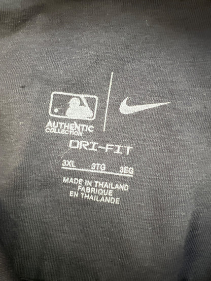 Nike Baseball Men’s Blue MLB Dri-Fit Detroit Tigers Sleeveless Sweatshirt - 3XL