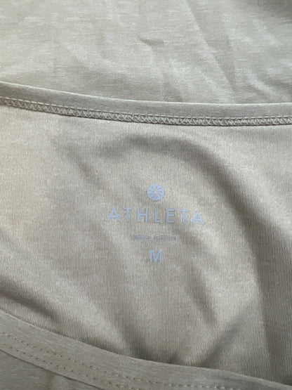 Athleta Women’s Beige Long Sleeve Athletic Shirt - M