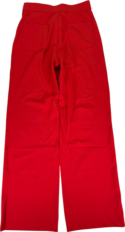 Halara Women’s Red High Waisted DayStretch Pocket Accent Straight Leg Pants - S
