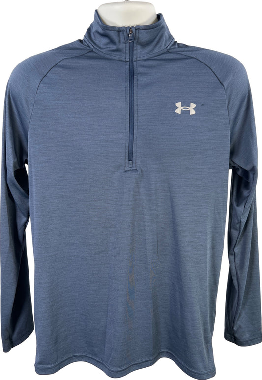 Under Armour Men’s Blue Velocity 2.0 Long Sleeve Athletic Shirt - M