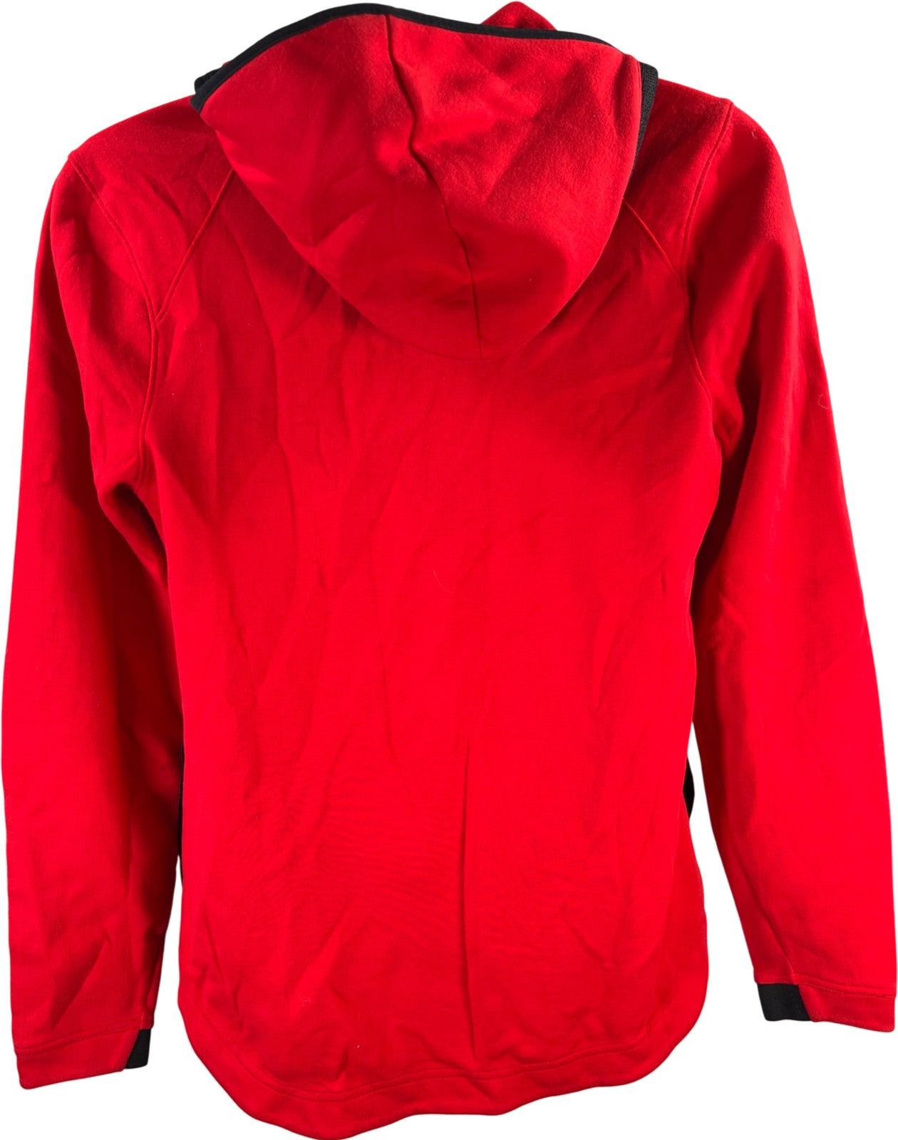 Nike Men’s Red Showtime Dri-Fit Full Zip Hooded Sweatshirt - M